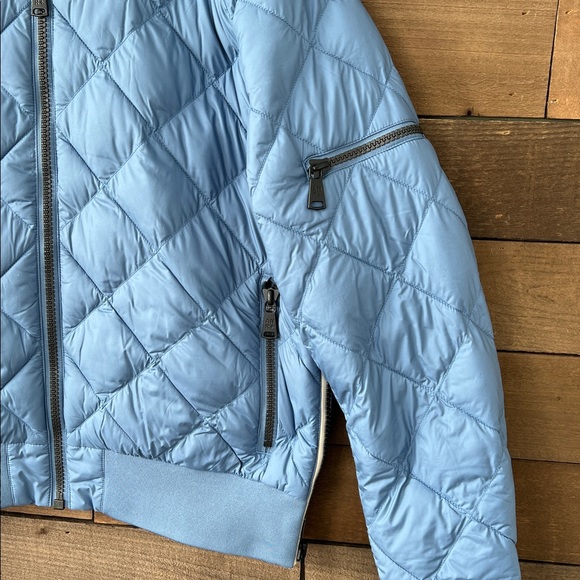 Alp N Rock Women's Metro Bomber Jacket in Moonlight Blue Size XL - Picture 4 of 9